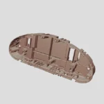 E46-E36 Rear Cluster Cover Raw Scan