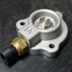 M50 Oil Level Plate For Oil Temp- Drain Final